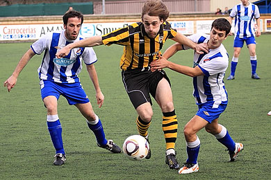 El Amorebieta logra la permanencia matemática tras su triunfo ante la Real B