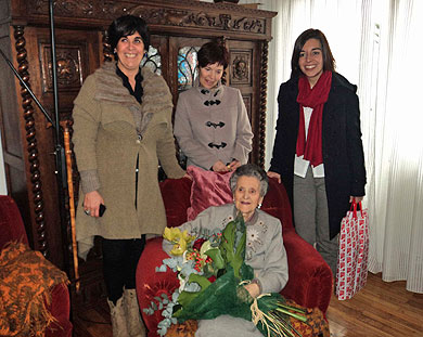 La durangarra Teresa Carreto cumple… ¡100 años!