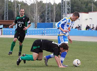 El Amorebieta empata ante el Arandina y se aferra al cuarto puesto de la tabla