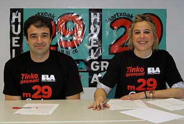 ELA llama a secundar la huelga general contra la reforma “más dura de la historia reciente”