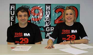 ELA llama a secundar la huelga general contra la reforma “más dura de la historia reciente”