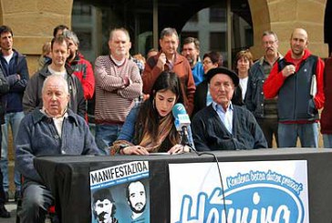 Una manifestación pedirá la libertad de los zornotzarras Akaiturri y Legorburu