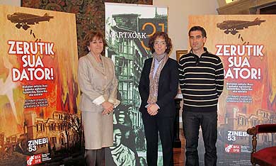 La antorcha de la memoria partirá de Durango para viajar por los pueblos bombardeados