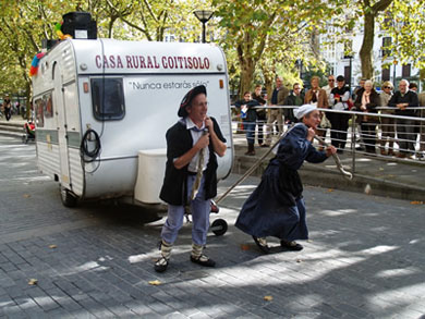 Conocidas compañías de teatro de calle actuarán el domingo