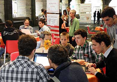 Estudiantes de Maristak acercan la Formación Profesional  a la ciudadanía