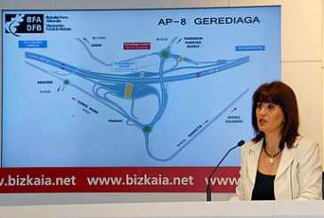 El peaje de Abadiño de la A-8 cuyo tramo hasta Iurreta será gratuito se abre al tráfico