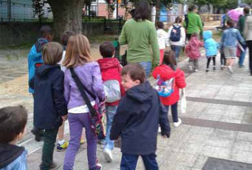 ‘OinezBusa’, Zabalarra Eskolarako bidea oinez egiteko egitasmoa