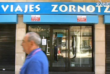 Casi cien personas afectadas por el cierre de una agencia de viajes de Amorebieta