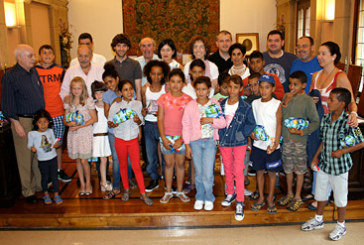 17 niños saharauis y rusos pasarán el verano en la villa