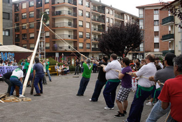 La sección de montaña del Zaldua marca la ruta de las fiestas de Zaldibar
