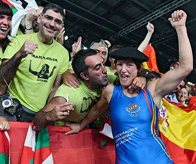 ???Iron Maider??? se cuelga la medalla de bronce