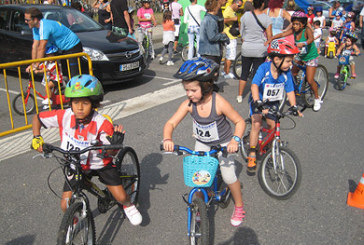 Los duatletas más pequeños del Laubideta competirán mañana en las calles de Abadiño