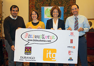 ITG taldea sorteará 6 Ipad para incentivar el uso del euskera al hacer las compras