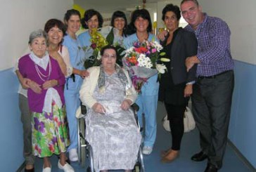 Una residente en Joxe Miel Barandiaran cumple cien años