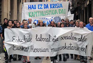 Amplio seguimiento de la huelga general en Durangaldea