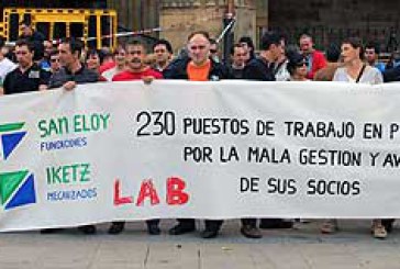 Los trabajadores de Iketz y San Eloy llaman a manifestarse ante ???la grave amenaza de cierre???