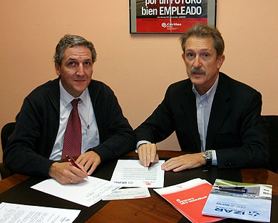 La empresa zornotzarra Izar Cutting Tools dona 6.000 euros a Cáritas Bizkaia