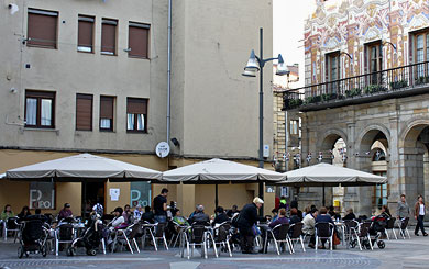 La nueva ordenanza de terrazas permitirá la instalación de estructuras estables