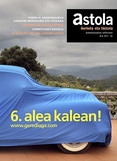 Astola aldizkariaren seigarren zenbakia argitaratu du Gerediaga Elkarteak