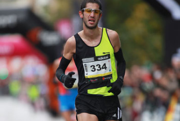 El durangarra David García, a un paso de subirse al podio en la Behobia-San Sebastián