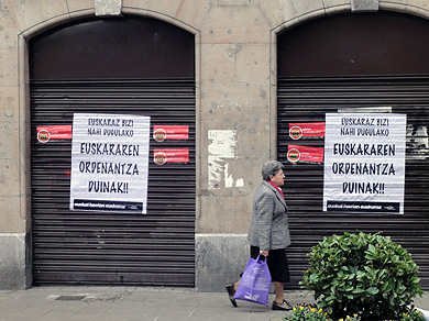 Euskararen Legearen urteurreneko salaketak hasi ditu Euskal Herrian Euskarazek