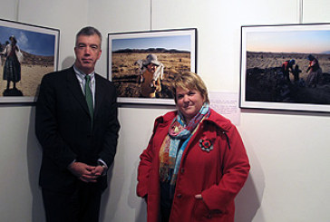 Una exposición fotográfica muestra en el centro Zelaieta la labor de las campesinas