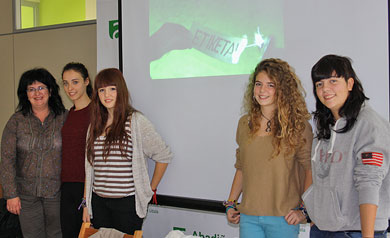 Alumnas de Abadiño y Elorrio destacan con sus vídeos en el concurso ‘Beldur Barik’