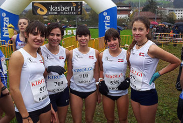 Prometedor inicio de temporada del Durango Kirol Kluba en el cross de Azpeitia