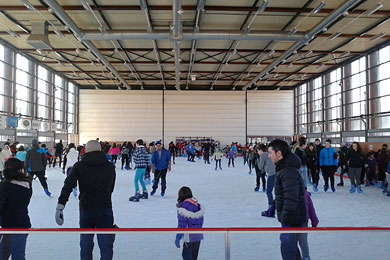 La asistencia a la pista de hielo vuelve a batir récords