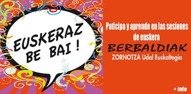 ‘Berbaldiak’, las sesiones para hablar en euskera en grupo, comienzan mañana