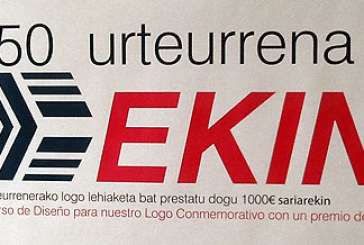 La empresa Ekin convoca un concurso para el diseño del logotipo de su 50 aniversario
