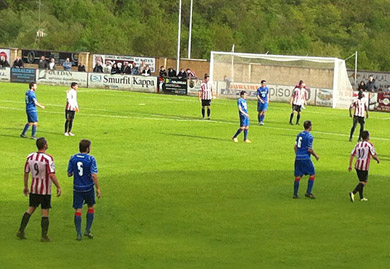 El Amorebieta no da ninguna opción al SD Logroñés