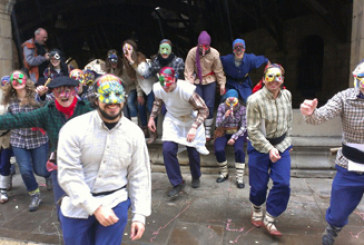 El frío y los txikis despiden hoy el Carnaval en la comarca