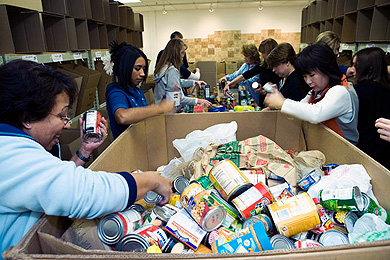 El Banco de Alimentos distribuyó 10.000 kilos entre familias necesitadas