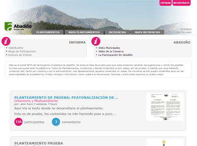 La ciudadanía podrá presentar propuestas y quejas a través de una plataforma virtual