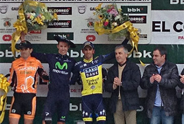 El corredor del Movistar Rui Costa vence al sprint la Klasika de Amorebieta