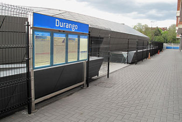 ETS coloca una valla de seguridad en la estación de Durango para ???evitar riesgos???