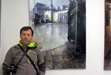 El pintor mutrikuarra Antón Urreisti gana el concurso de pintura al aire libre de Berriz