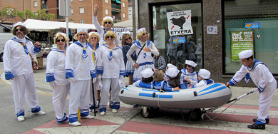 El concurso de disfraces pondrá la nota de color a la despedida de los “Sanprudentzios”