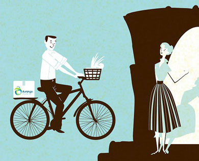 El reparto a domicilio de Dendak Bai realiza más de 50 entregas en su primer mes