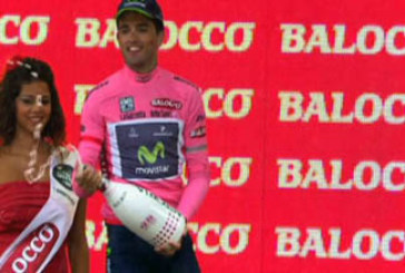 El zornotzarra Beñat Intxausti, nuevo líder del Giro de Italia