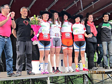 Ane Santesteban, Dorlote Eskamendi y Ainara Sanz, campeonas de Euskadi