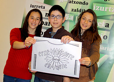 Los escolares de Durangaldea se unen contra el tabaco