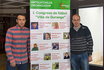 Mendilibar y Amorrortu participarán en el primer Congreso de fútbol de Durango