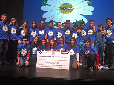 El instituto de Durango se impone en el concurso contra el tabaco de Osakidetza