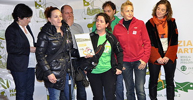 Zabalarra eskolako guraso elkartearen lana saritu dute