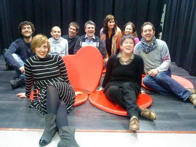 Integrantes del Taller de Banarte debutan hoy en el Plateruena con ‘Teatropiezos’