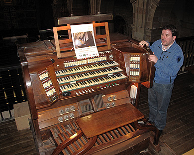Un concierto conmemorará el 70 aniversario del órgano de la Basílica de Santa María