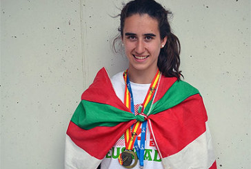 Leire Gorritxategi, del Bidezabal, plata en el Campeonato de España juvenil