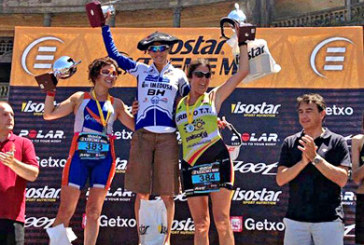 Gurutze Frades arrasa en el triatlón Extrem Man de Getxo